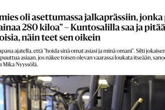 Saako salilla neuvoa?
