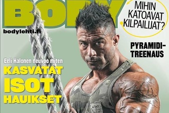Body -lehden kansi valloitettu - Jälleen!
