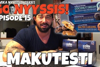 Star Nutritionin uutuuspatukka makutestiin!!
