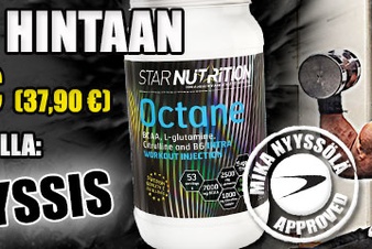 Octane on TARJOUKSESSA - Vain blogin lukijoille!