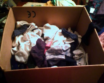 box of socks