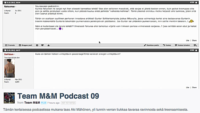 team M&M podcast 09